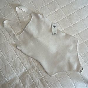 NWT Abercrombie Bodysuit in White